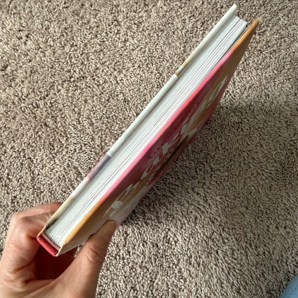Williams Sonoma x American Girl hardcover Baking Cookbook - Pink cupcake cover